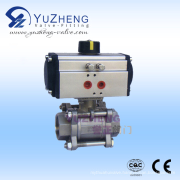 304# Pneumatic Actuator Ball Valve Manufacturer in China